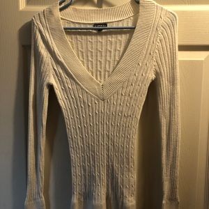 Express grey sweater